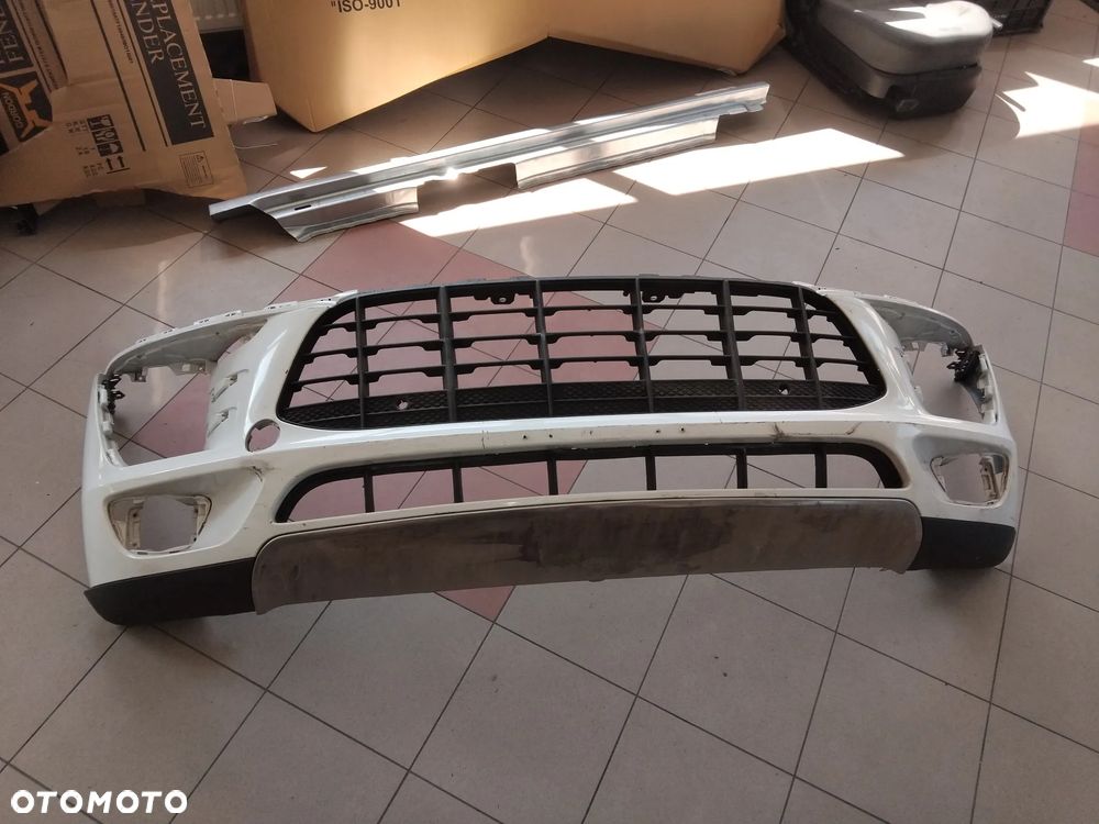 Porsche Macan 14- 95B zderzak przedni spoiler metal - 1