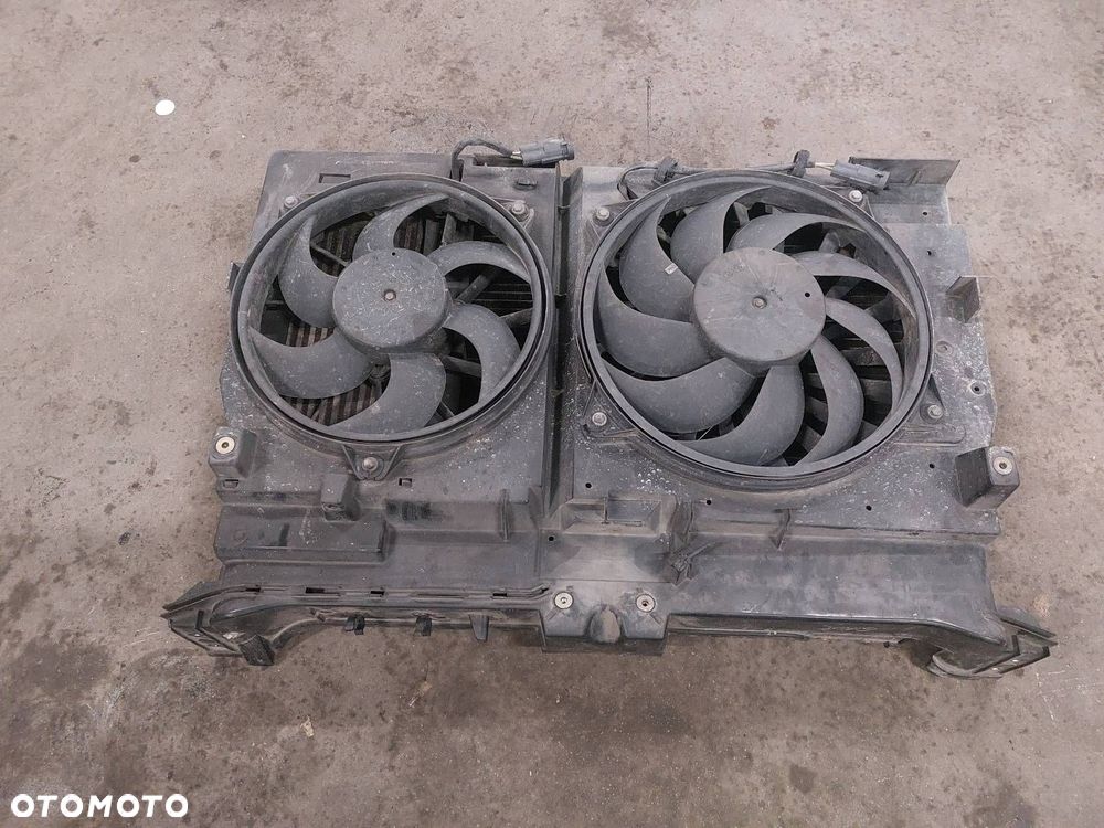 KOMPLET CHŁODNIC + WENTYLATORY PEUGEOT 807 I 2.2 HDI - 1