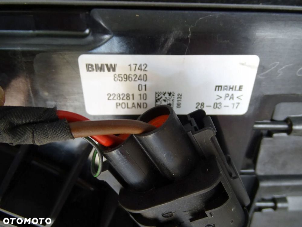 BMW X1 F48 F49 X2 F39 MINI F54 F60 DIESEL KOMPLET CHŁODNIC WENTYLATOR - 7