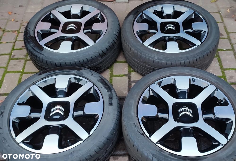 Felgi Aluminiowe Oryg. Citroen C4 Cactus 17 Cali 4x108 6,5Jx17 Et19 Ø65,1mm  Bdb !! - 1