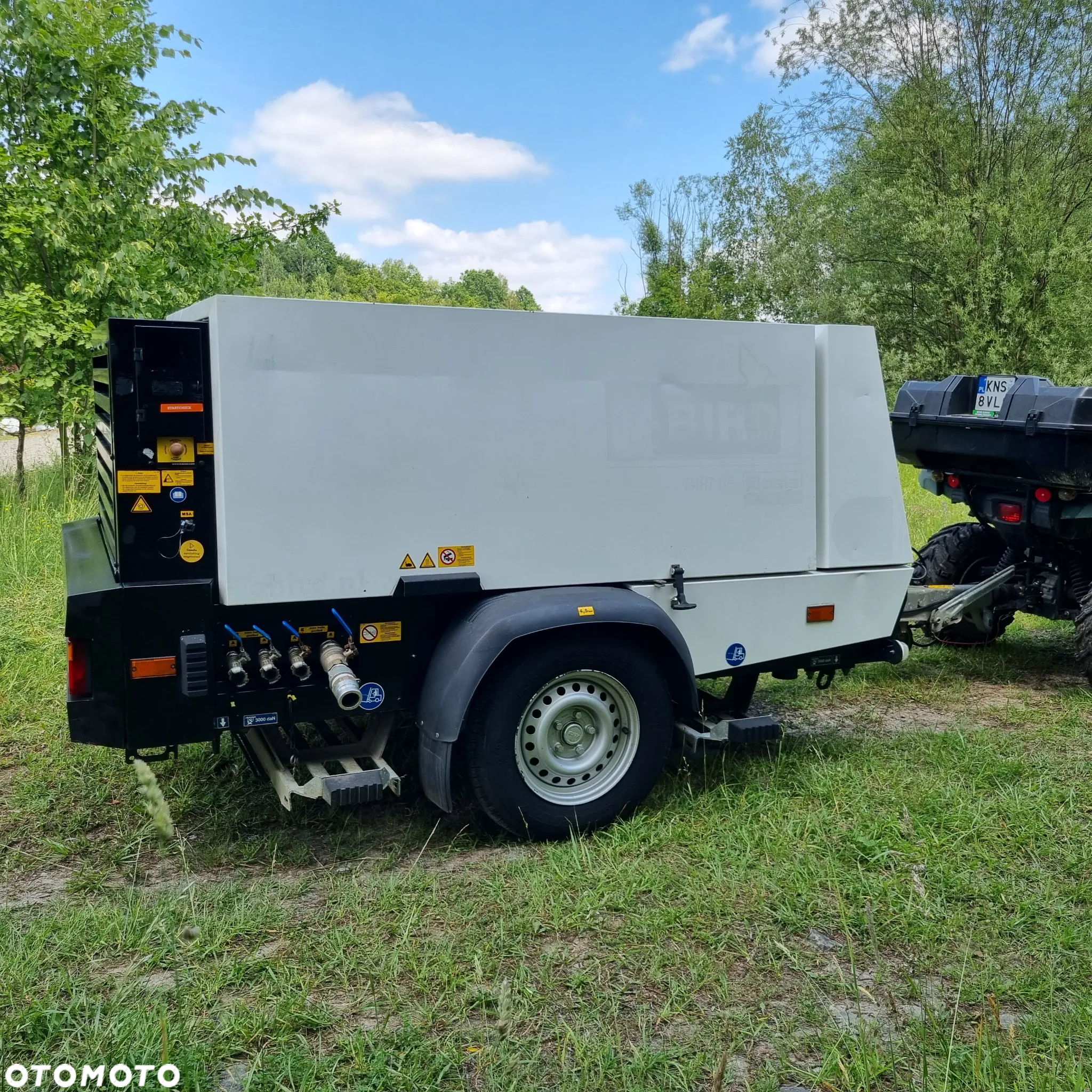 Inny Kompresor KAESER M82 jak Nowy z salonu 2019r z Norwegii 8,5m3 Kubota V3307 - 9