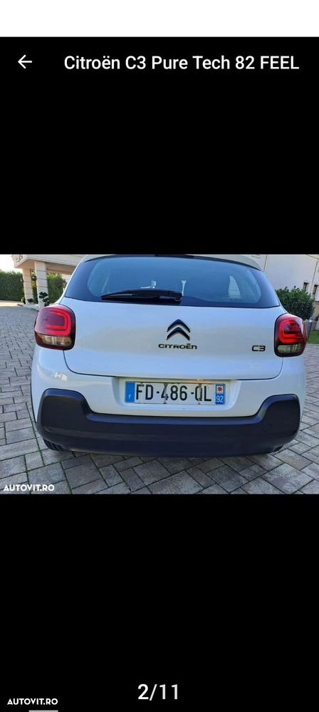 Citroën C3 1.2 PureTech S&S BVM5 Feel Pack - 8