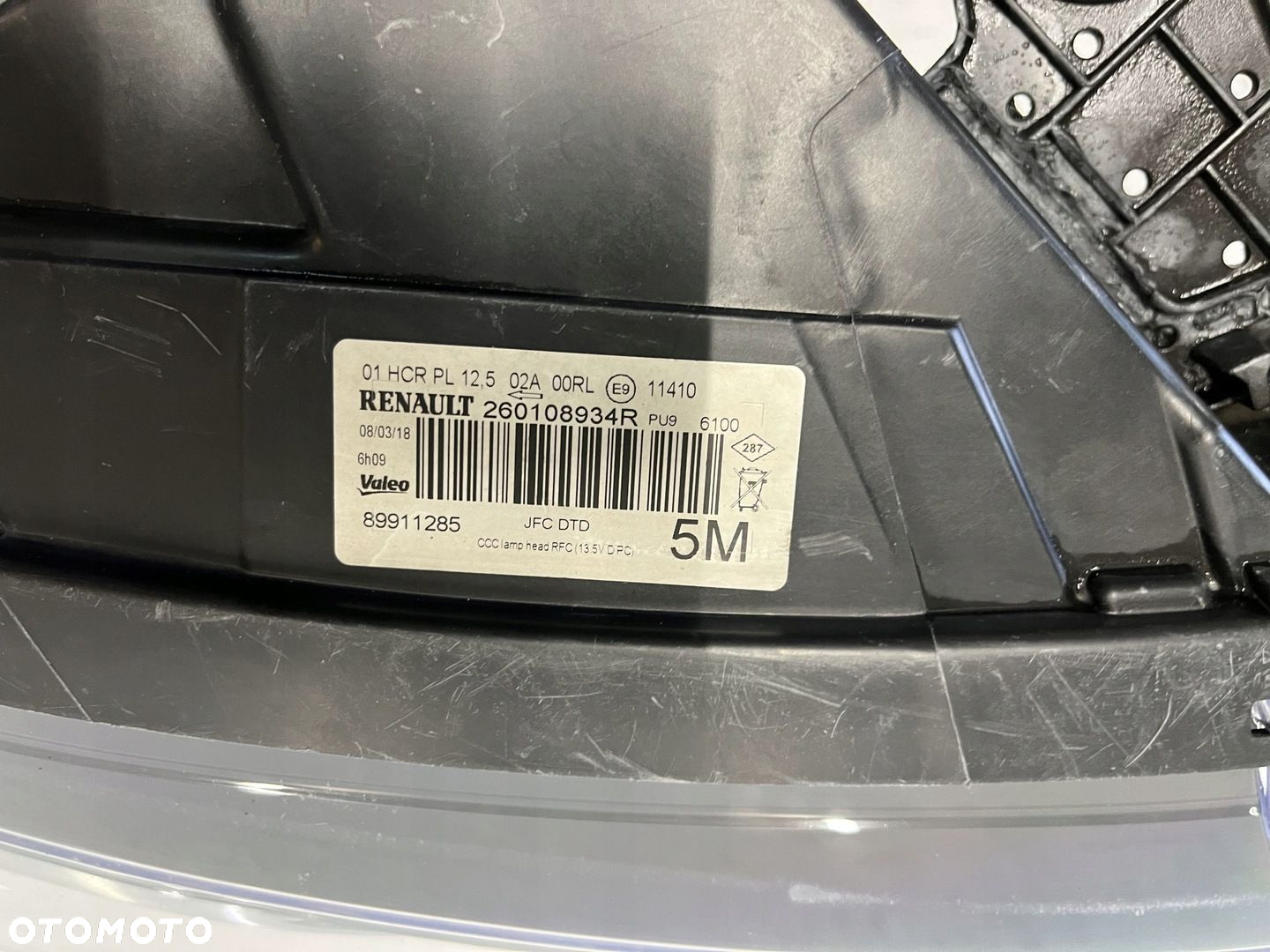 RENAULT ESPACE V FULL LED REFLEKTOR PRAWY ORG WYS 24H FV - 12