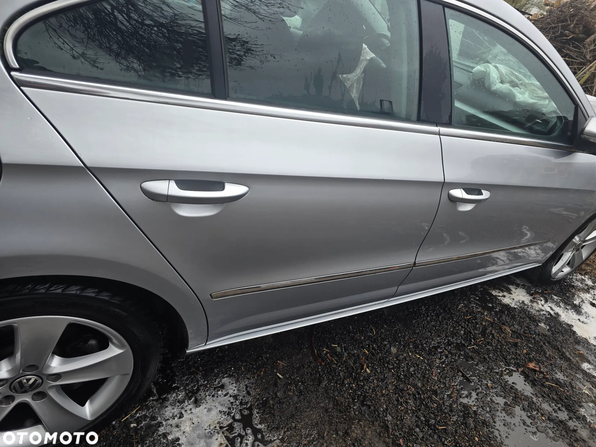 Drzwi prawy tył vw Passat CC w kolorze LA7W - 2