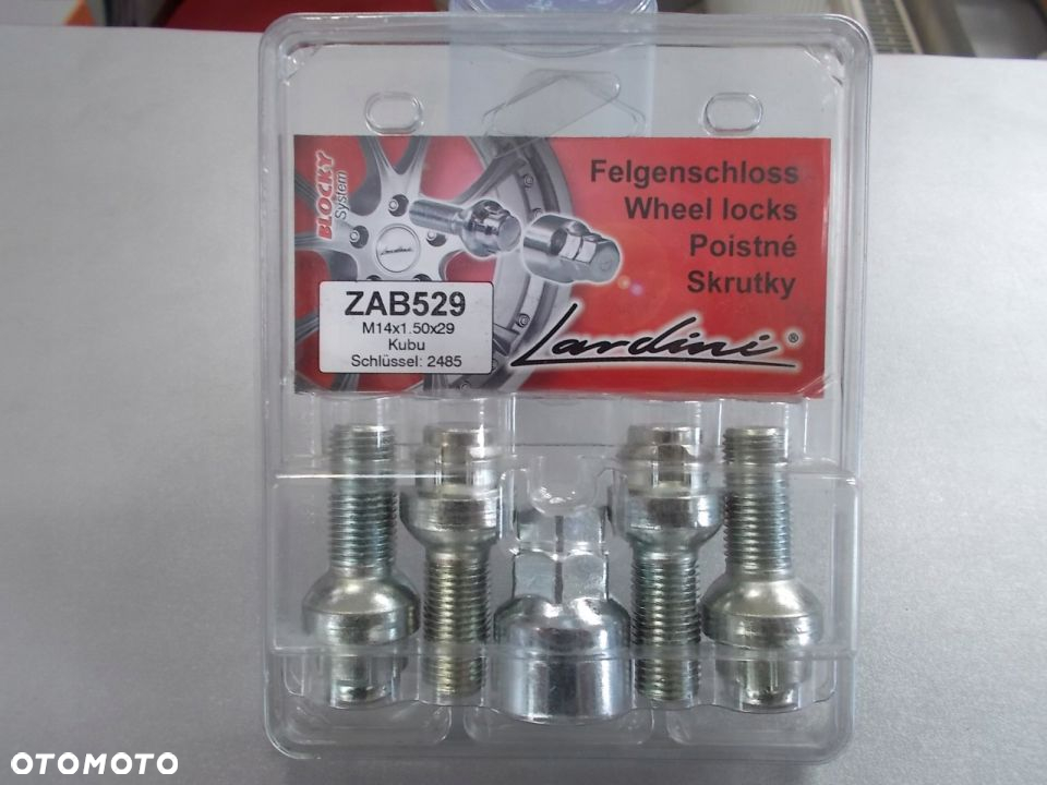 Śruby zabezpieczające M14x1,50 kula 29mm NOWE - 2