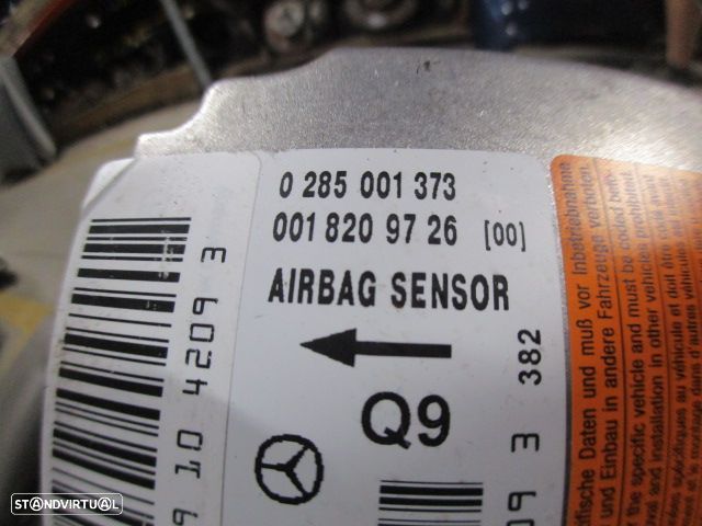 Kit Airbags 2034602398  0285001373  0018209726  51306053904 51306053905   MERCEDES C220cdi SPORTCOUPE CL203 W203 2003 2.2CDI 143CV 3P CINZA CINZA - 9