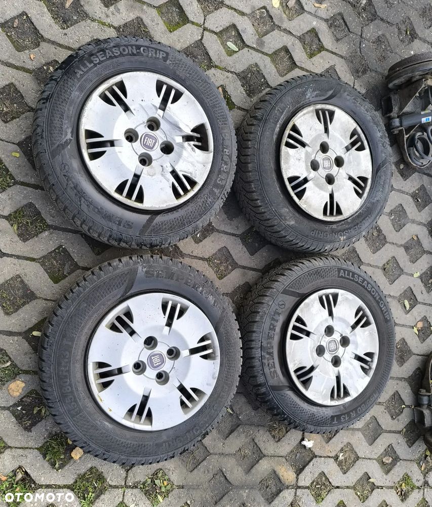 koła felgi opony fiat panda II 2 155/80/R13 zima belka tył - 3