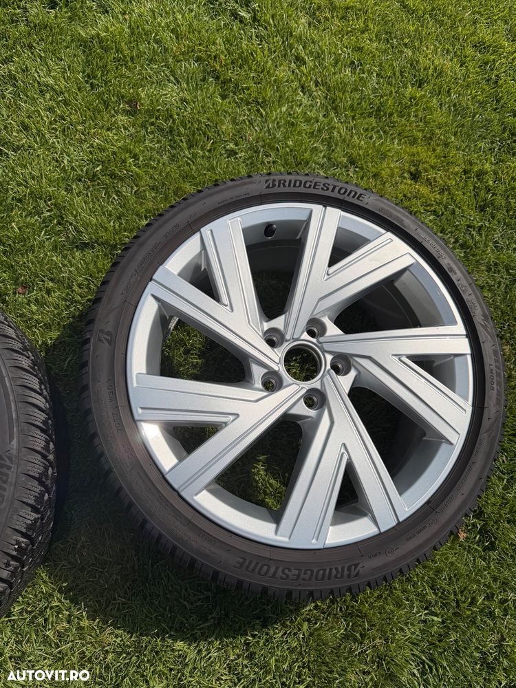 Roti cu jante R18 GOLF GTI model BERGAMO cu cauciucuri iarna - 3