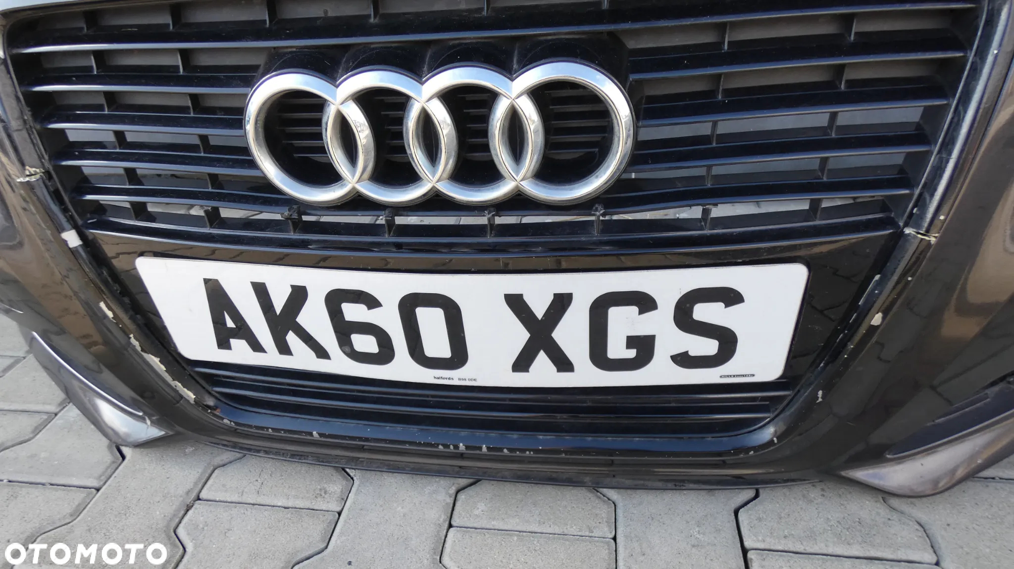 AUDI A3 8P LIFT ZDERZAK PRZÓD PRZEDNI SZARY LZ7L GORLICE K01/39 - 6