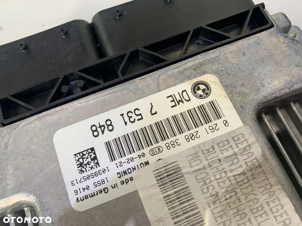 ZESTAW DO ODPALENIA EWS 7531848 WKŁADKA BMW E46 - 2