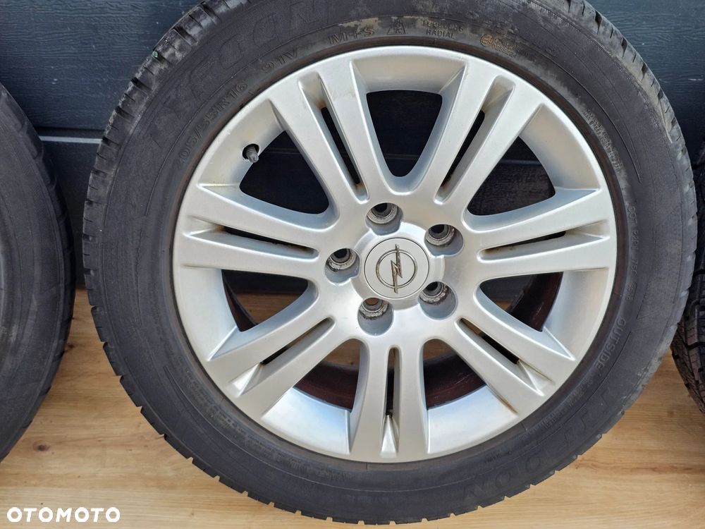 KOŁA FELGI ALUMINIOWE OPONY WIELOSEZONOWE OPEL VECTRA ASTRA ZAFIRA SIGNUM 16 CALI 5x110 ET39 205/55/16 - 6