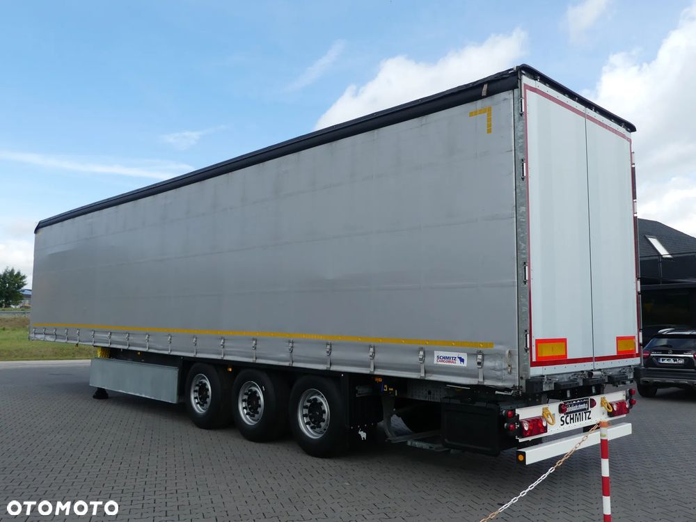 Schmitz Cargobull FIRANKA / OŚ PODNOSZONA / KOSZ PALETOWY / STANDARD / - 6