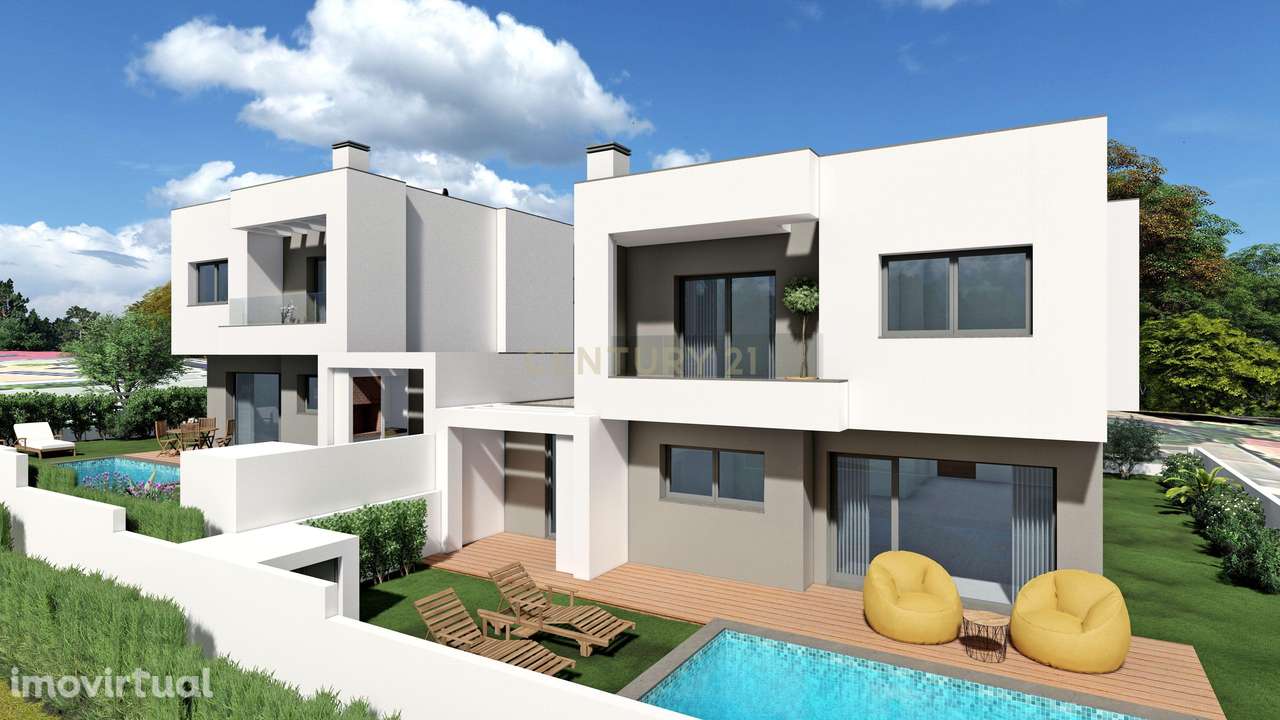 Moderna Casa em Construção na Charneca de Caparica, Almada - Grande imagem: 2/8