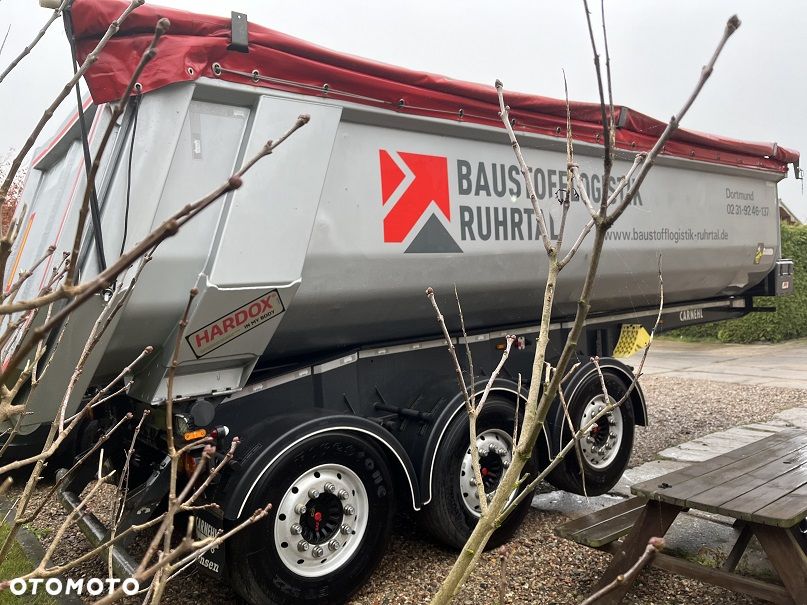 Carnehl CHKS/HH stalowa 28m3 Hardox rynna 2019 naczepa wywrotka stal z NIEMIEC - 6