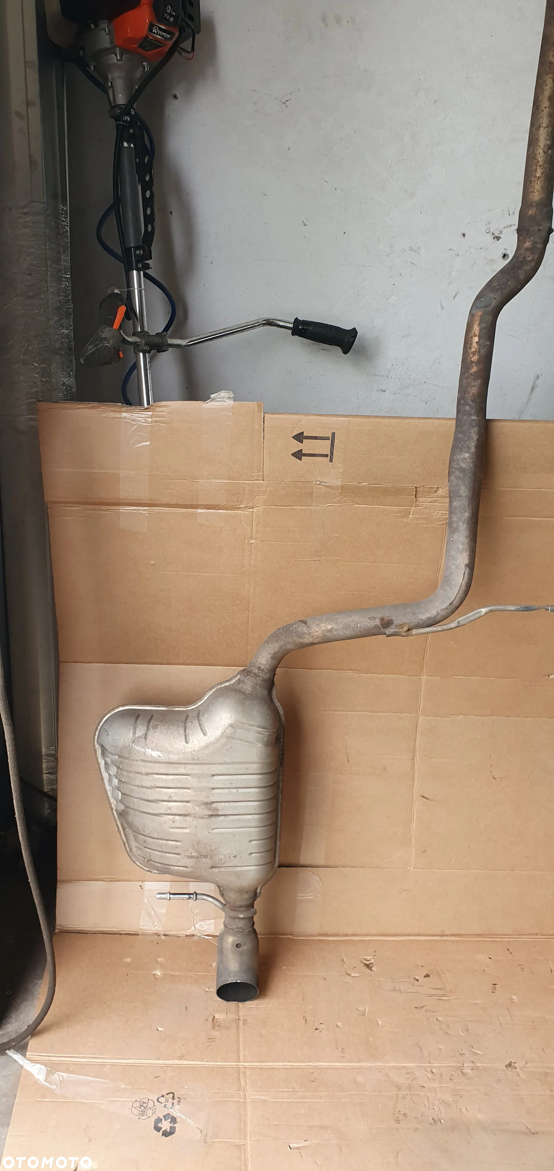 Tłumik końcowy wydech tłumiki Audi A6 C6 2.7 TDI 3.0 TDI 4F0253612AA 4F0253611AA - 6