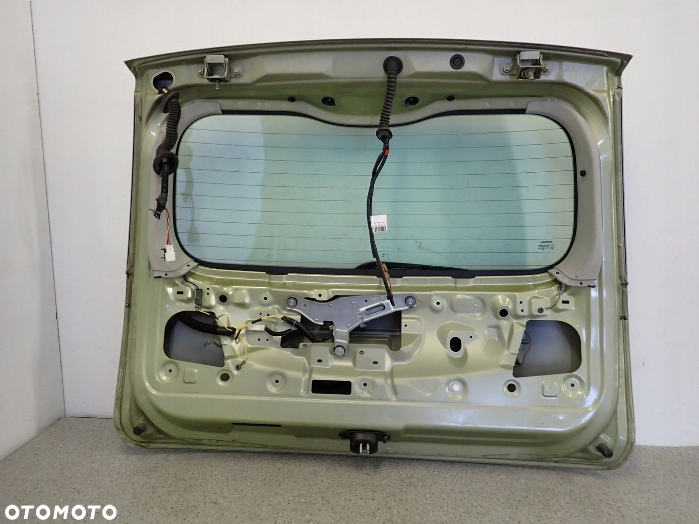 NISSAN NOTE E11 06-12 KLAPA BAGAŻNIKA SZYBA TYLNA JAB - 9