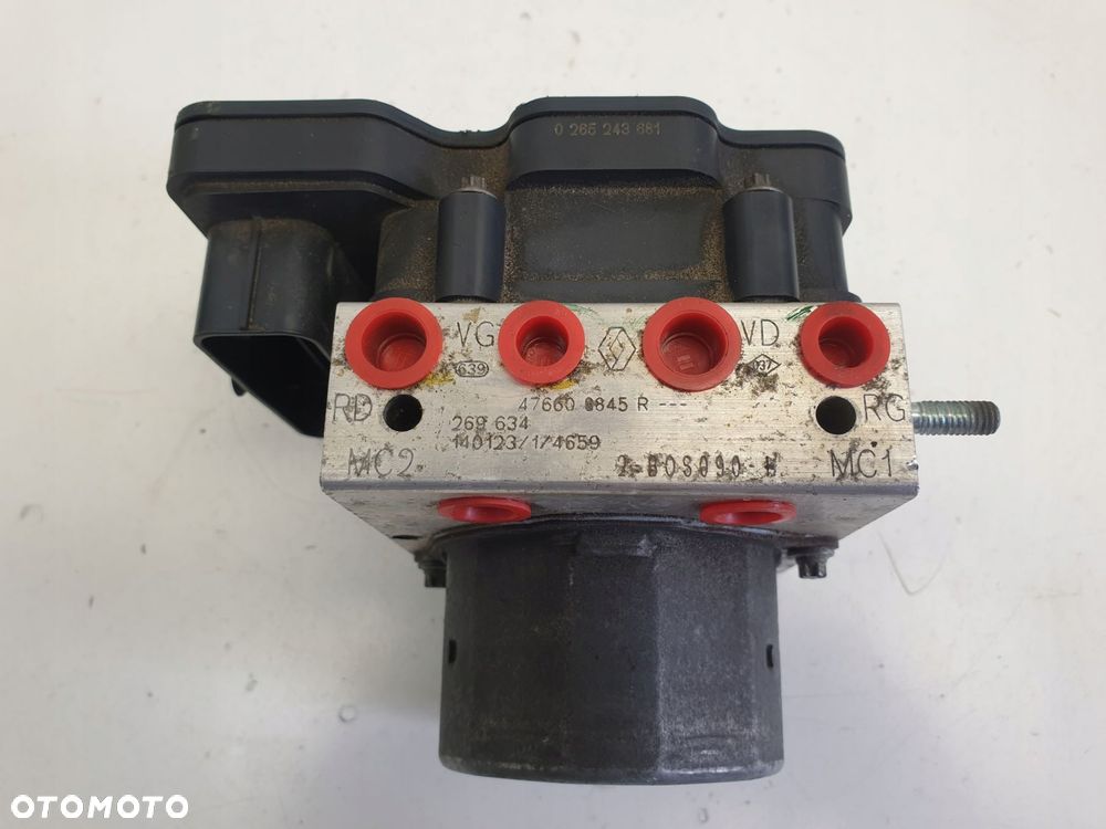 Dacia Duster POMPA ABS Sterownik 476608845R - 7