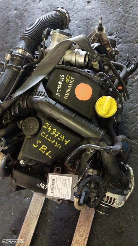 MOTOR COMPLETO | RENAULT CLIO III (BR0/1, CR0/1) | 05 - | Ref: K9K770 - 2