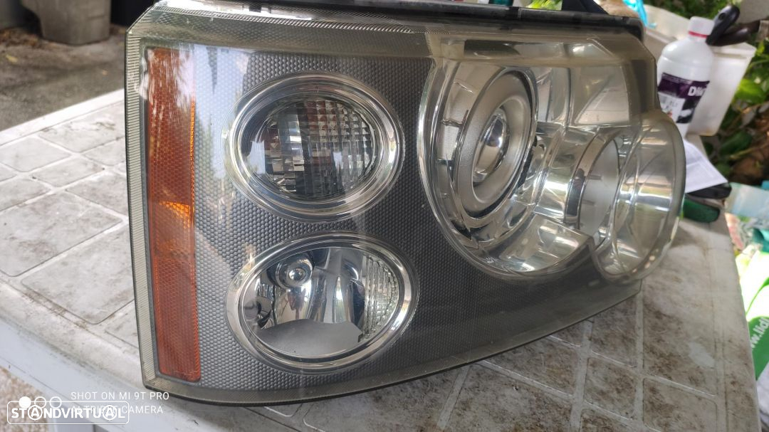 farol direito Xenon Range Rover 2007 - 3