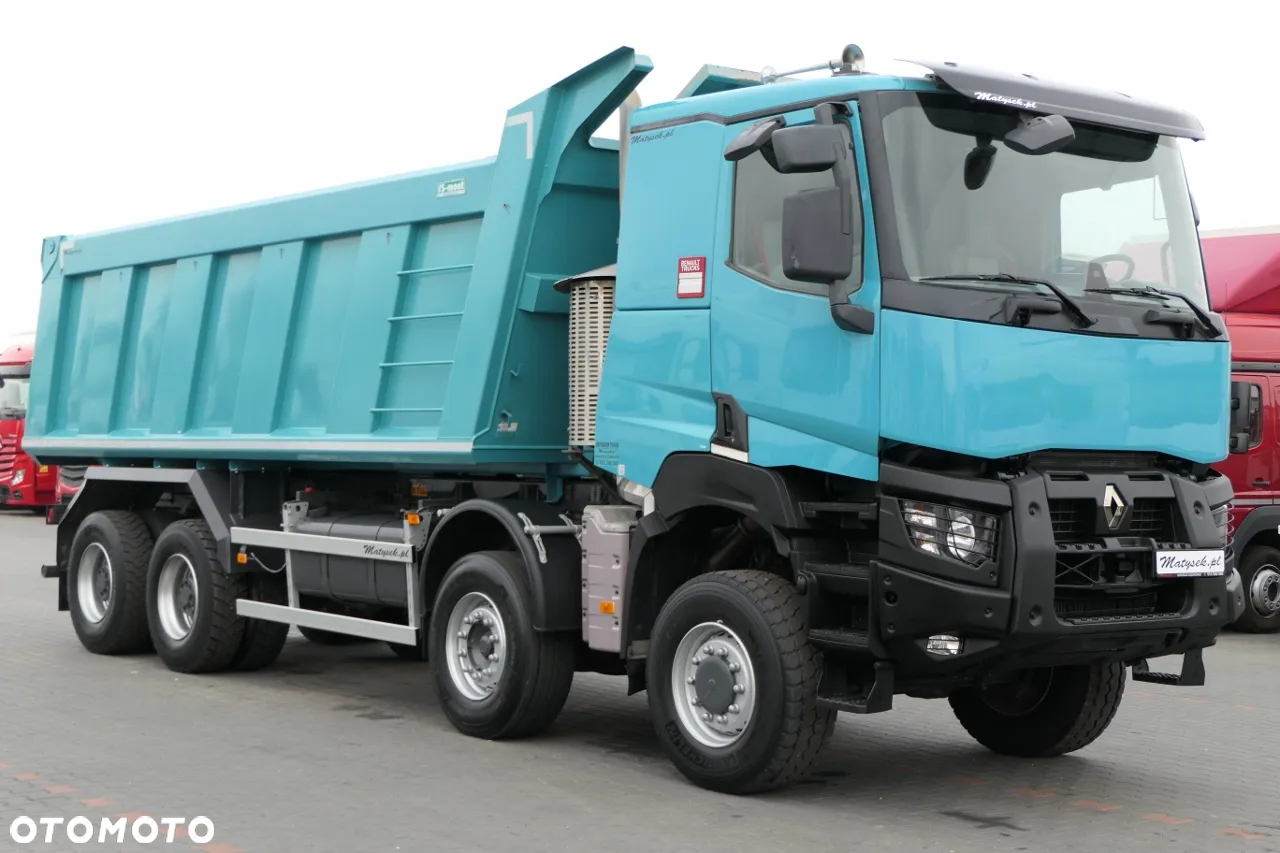 Renault K 480 / 8x6 / WYWROTKA TYLNOZSYPOWA 25 m3 / EURO 6 - 13