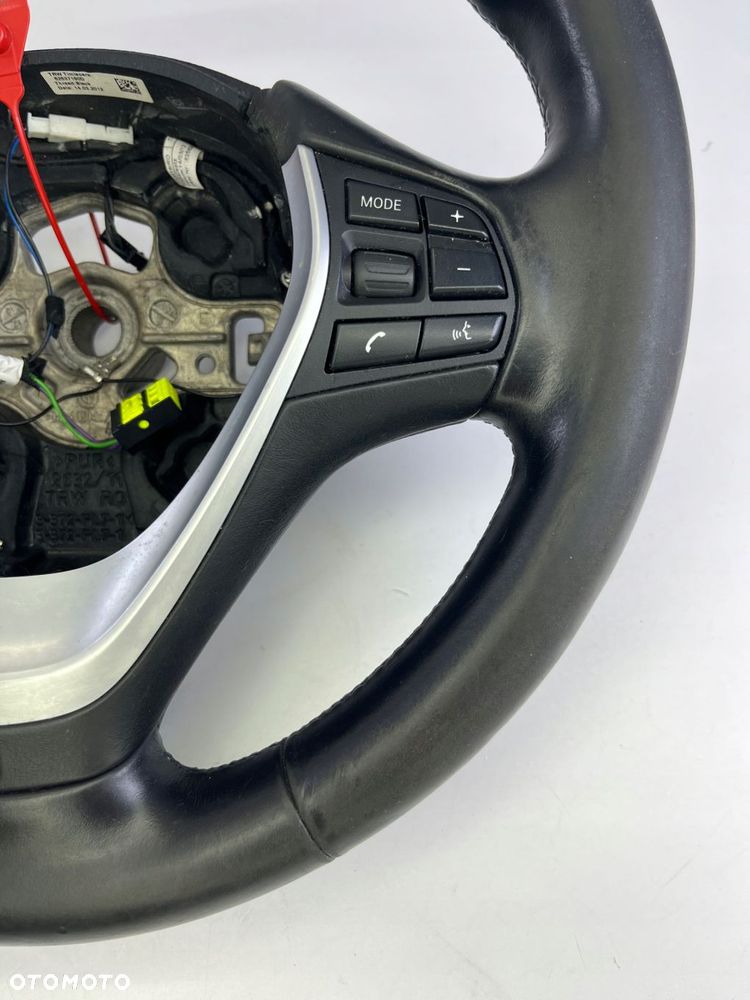 kierownica multifunkcyjna czarna skÓra gŁadka m-pakiet bmw f20 f21 f30 f31 - 3