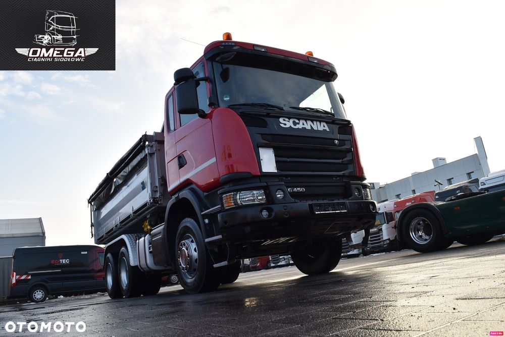 Scania G 450 bez EGR / 6X4 / WYWROTKA MEILLER 3S / BORDMATIC - 21