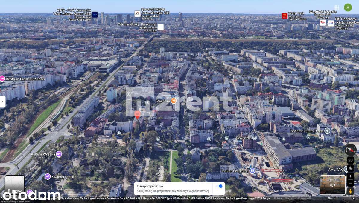 Praga-Północ | 26 m² | Metro Szwedzka | Pies, Kot