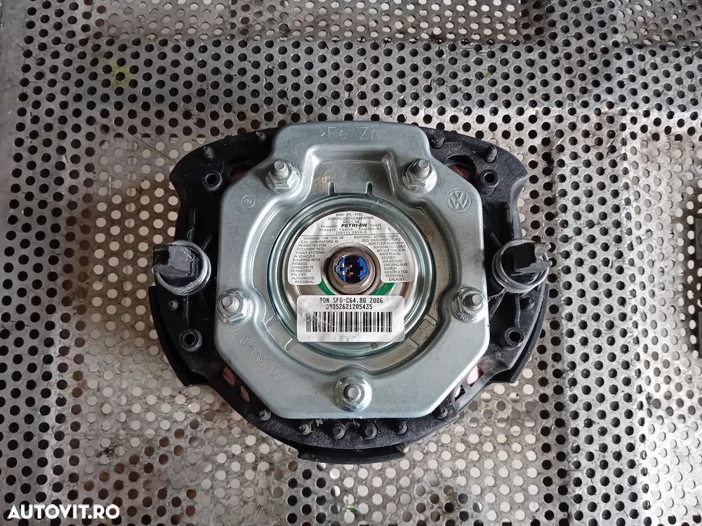 Kit Airbag Complet Plansa Bord centuri Vw Passat B6 An 2006-2011 - 7