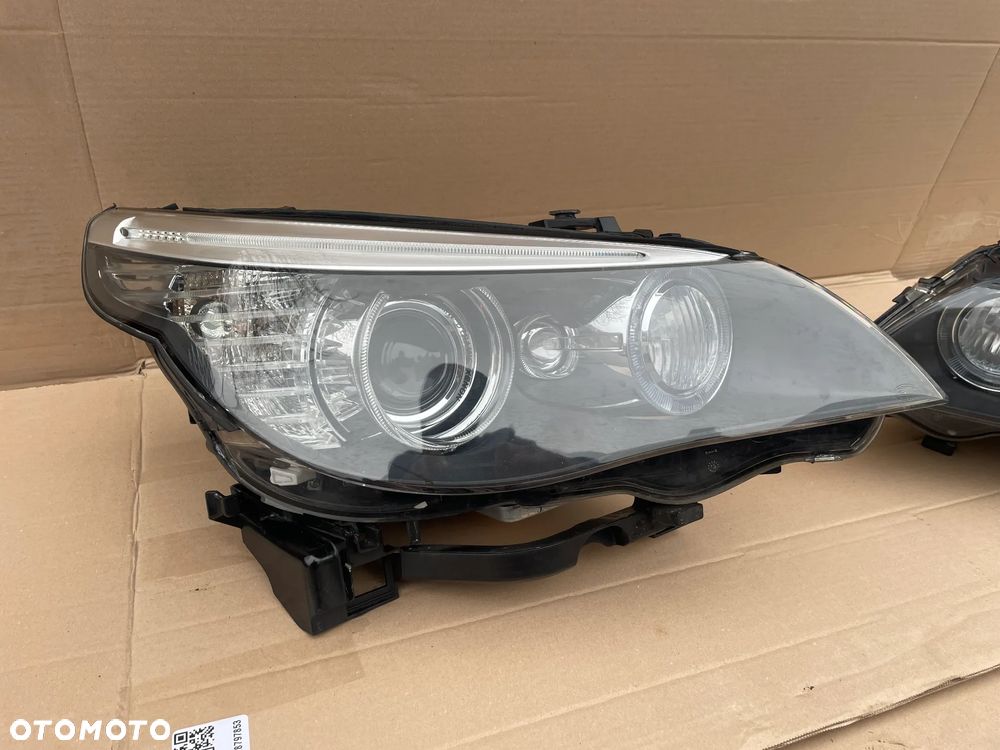 bmw e60 e61 lampy lampa lift xenon skrętny EUROPA  kompletne - 5