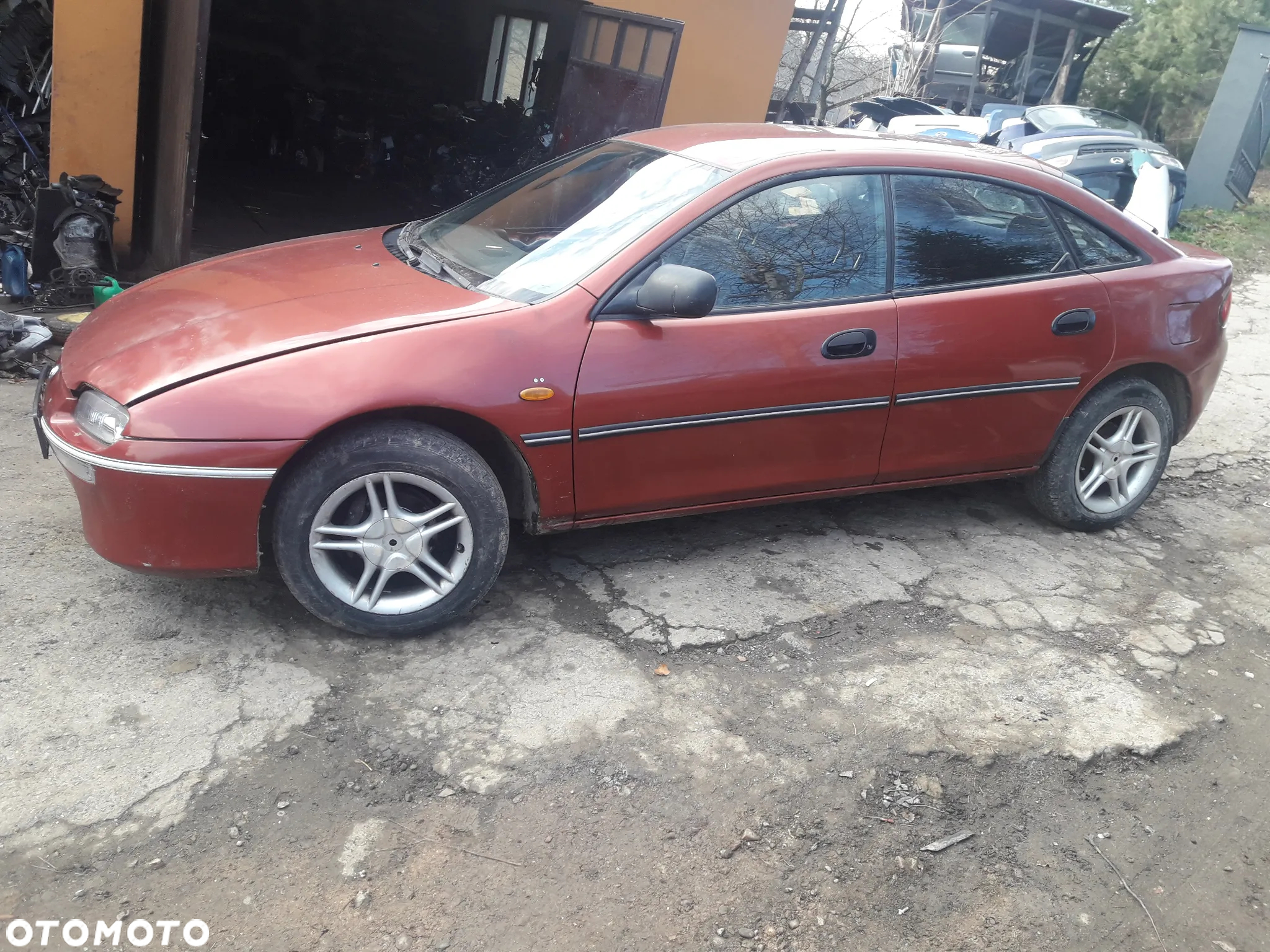 Mazda 323f ba 94-98  Drzwi przedni przód Lewy 4f - 6