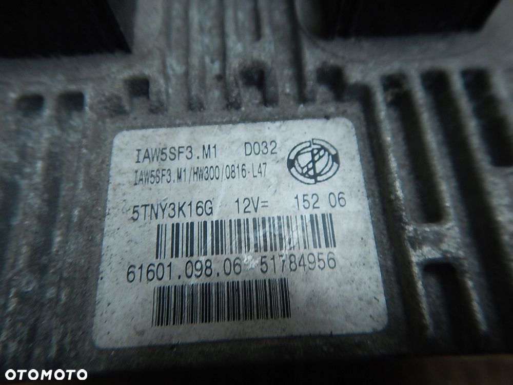 sterownik komputer fiat grande punto 1.2 51784956 - 4