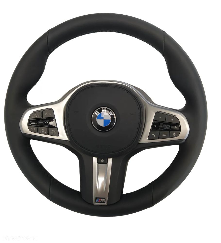 BMW F40 G20 G21 G22 G23 KIEROWNICA MULTIFUNKCYJNA SKÓRA TEMPOMAT ASYSTENT PASA RUCHU  NOWA - 2