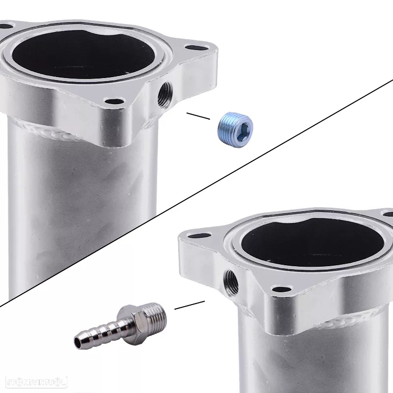 Supressor EGR Motores Grupo VAG 1.9 TDI PD 130 150 160cv - 57mm Cinzento - 4