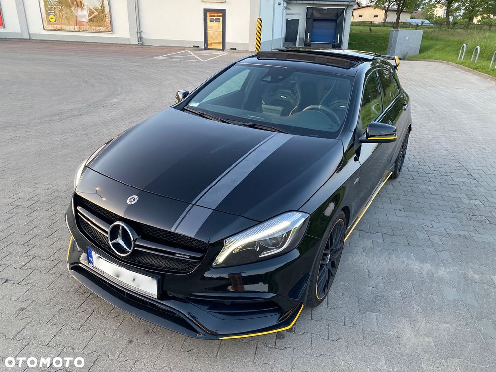 Mercedes-Benz Klasa A AMG 45 4Matic AMG Speedshift 7G-DCT Yellow Night Edition - 1