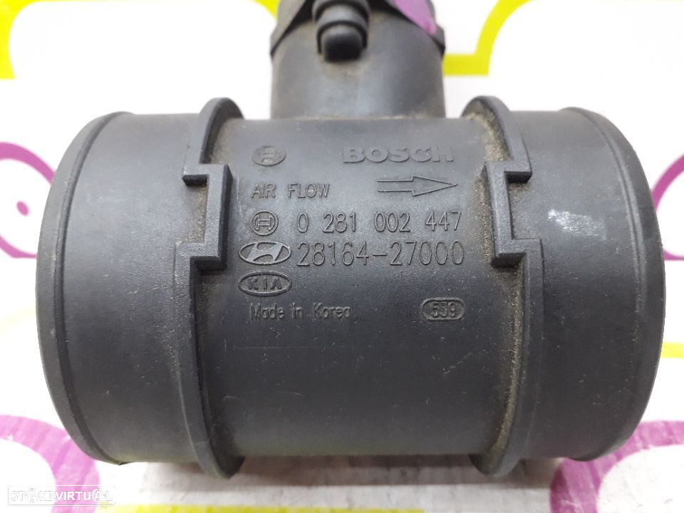 Medidor de Massa de Ar Hyundai Santa Fé 2.0 CRDi 113Cv de 2003 - Ref: 0281002447 - NO520059 - 4