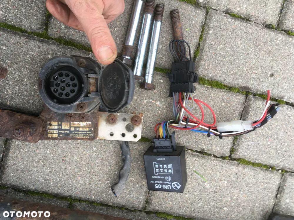 HAK HOLOWNICZY DO OPEL ZAFIRA 1 A I BEZ CIĘĆ ZDERZ - 2