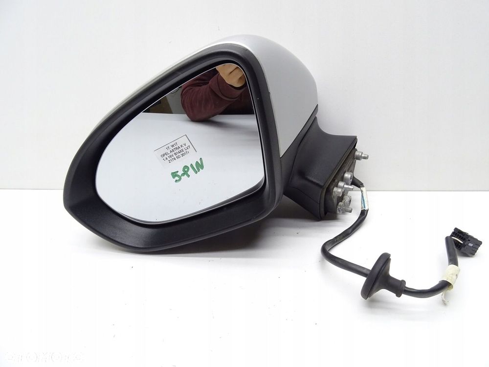 LUSTERKO LEWE LEWY PRZÓD PRZEDNIE OPEL ASTRA V K 5D Z176 5 PIN