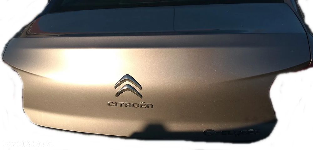 CITROEN C-ELYSEE KLAPA BAGAŻNIKA TYLNA TYŁ SEDAN KCA - 1