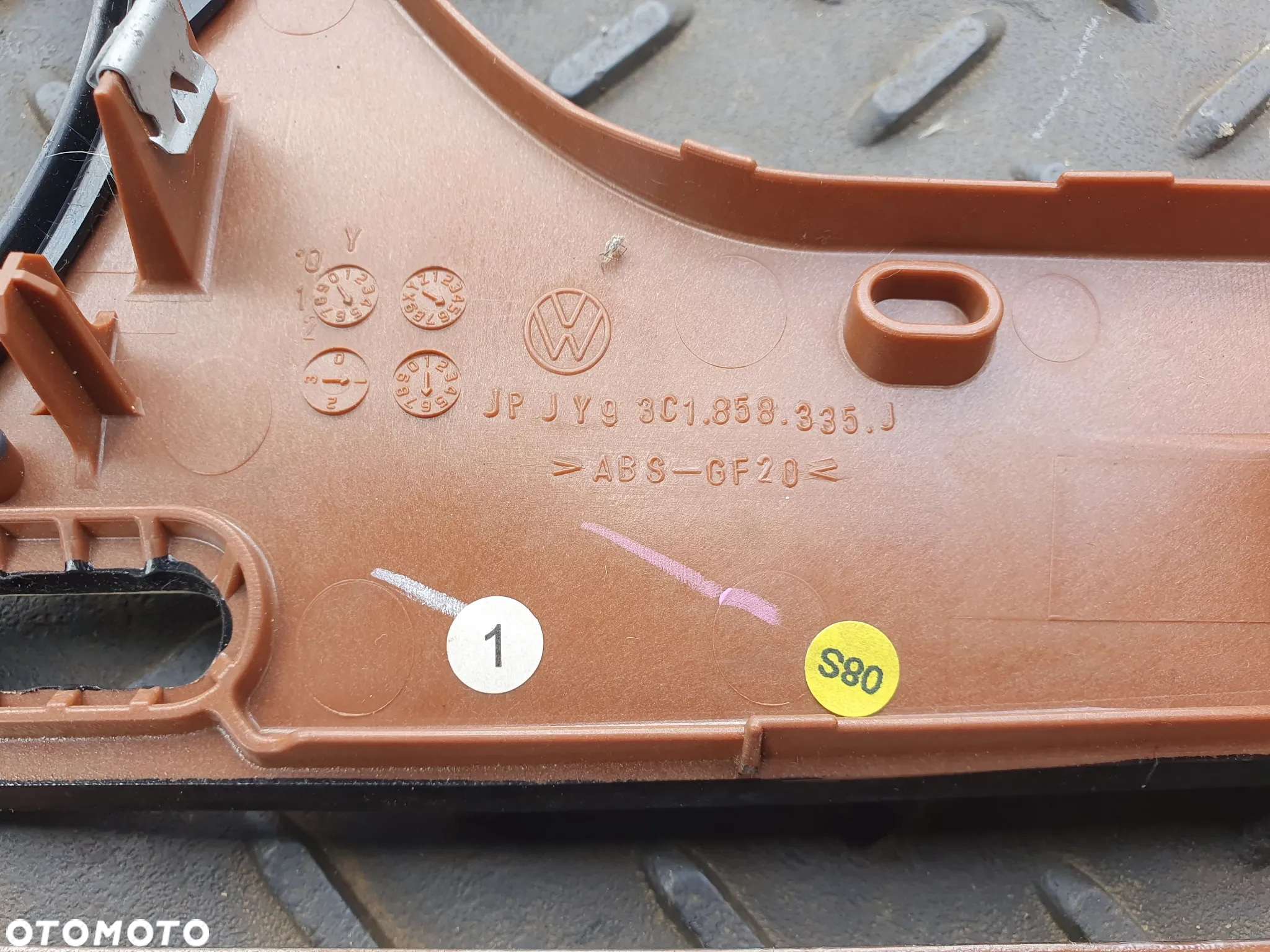 VW PASSAT B6 DEKOR KOMPLET DEKORÓW WNĘTRZA DREWNO - 10