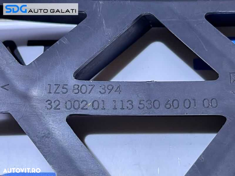 Suport Ghidaj Culisant Dreapta Spoiler Bara Spate Skoda Octavia 2 Facelift Hatchback Berlina 2008 - 2013 Cod 1Z5807394 - 6