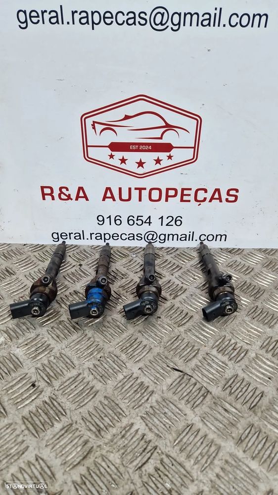 Conjunto Injetores Bosch / BMW - 0445110601 | 7798446 - 2.0D 16v N47D20 N47 N47N 116D 118D 316D 318D 118cv 143cv - 1