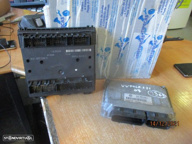 Centralina 03E906033L 6Q1937049C VW POLO 2003 1.2I SIEMENS - 6