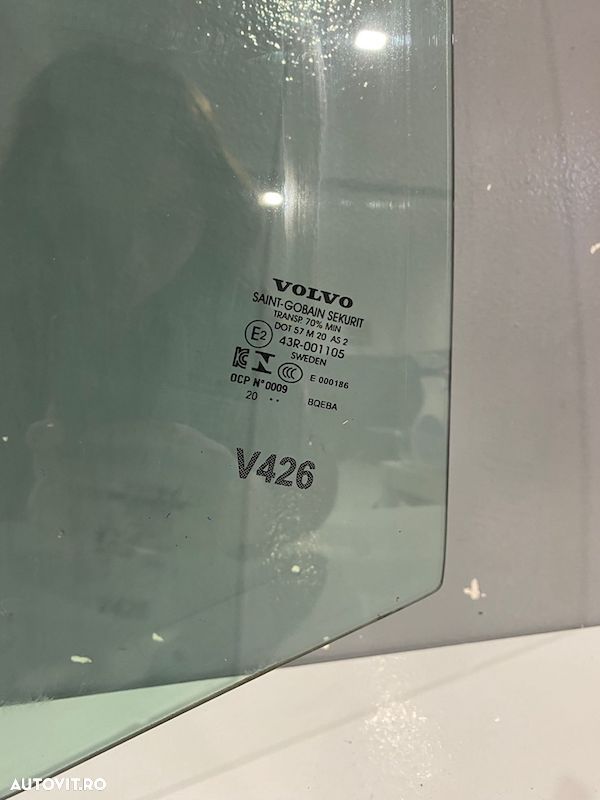 Geam dreapta spate Volvo XC60 2018+ 32244877 - 2