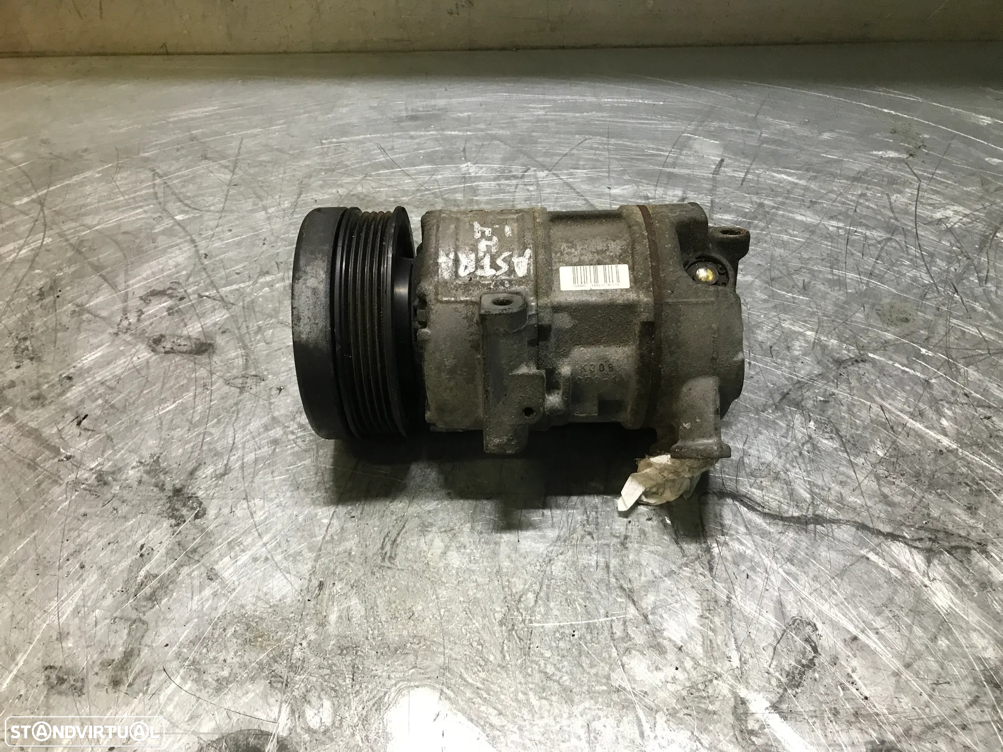 COMPRESSOR DO AC OPEL CORSA D // E 1.2i 1.4i 55701200 5E5275200 447190-5040 447260-0363 - 3