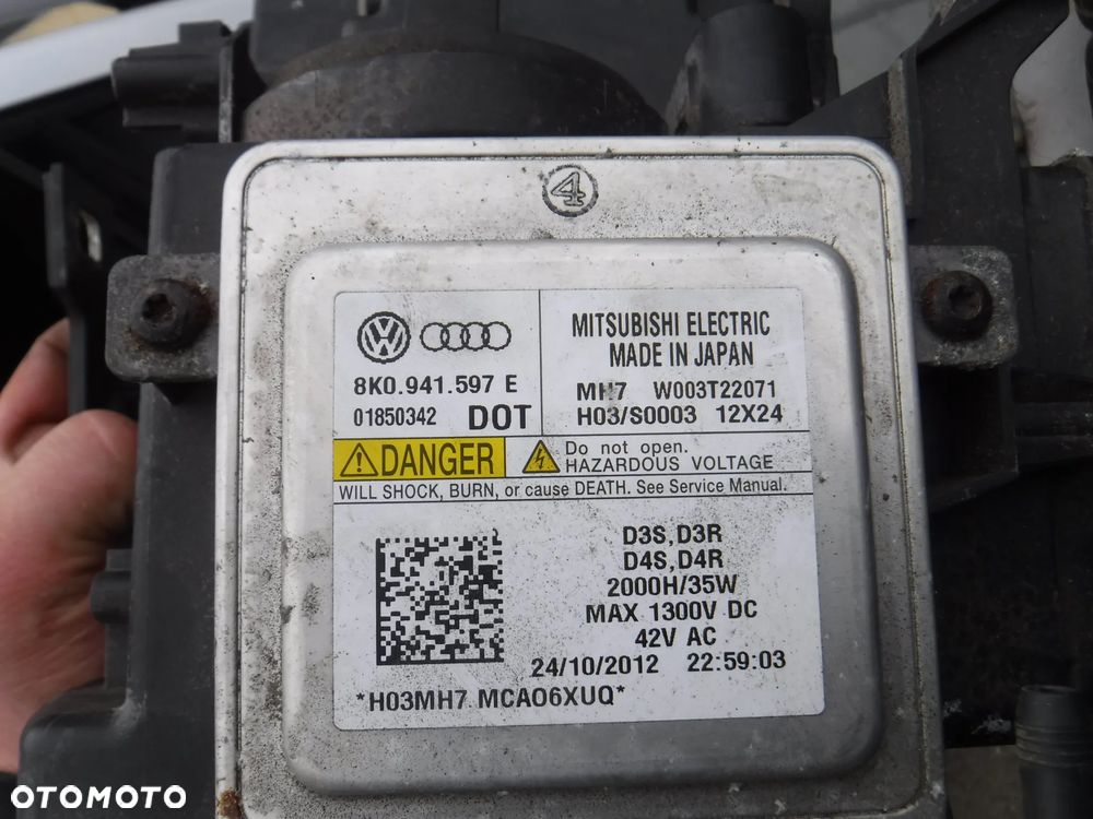 Audi A5 S5 8T A4 B8 Audi A7 S7 A6 C7 Skoda Superb II LIft Vw CC  Seat Audi modul xenon przetwornica 8K0941597E 8K0941597C - 1