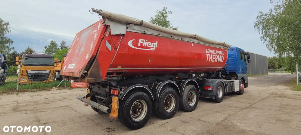 Fliegl DHKS 390 TERMOMULDA, TERMOS ,ASFALT, Brutto! - 4