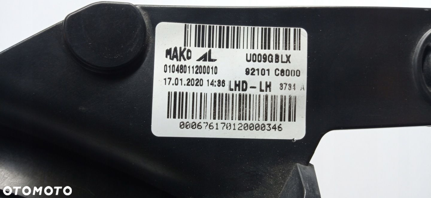 HYUNDAI I20 II 14- LAMPA REFLEKTOR LEWY PRZÓD ZWYKŁA 92101-C8000 - 16