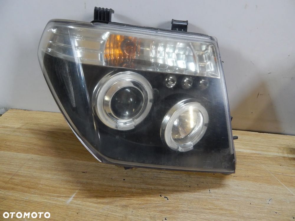 Lampa reflektor przód komplet Nissan Navara D40 Pathfinder R51 05-12 Shadow Line Łuków części - 3