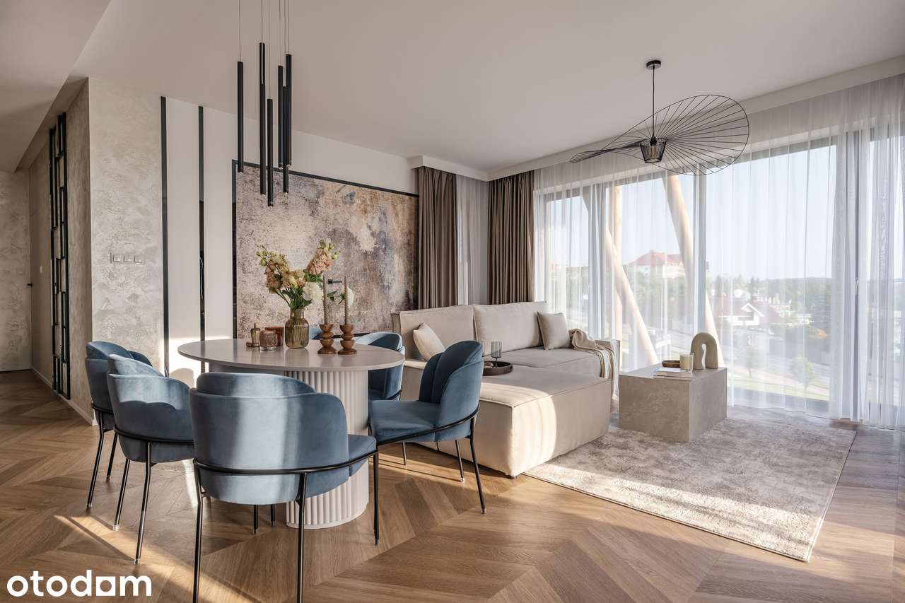 Apartament 65 m² z widokiem na jezioro - Pratum Resort, Mikołajki