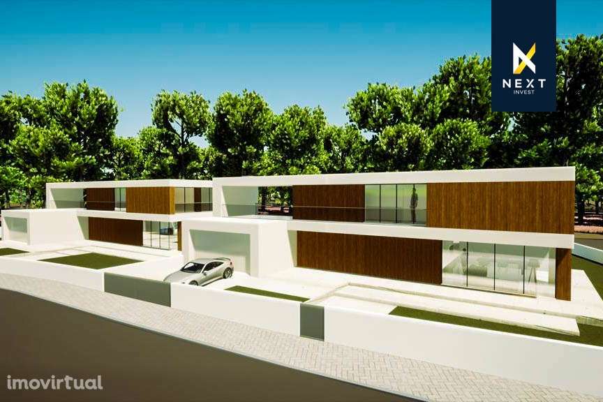 Moradia Bifamiliar T4 de Design Distinto com Terraço Exclusivo e Jardi - Grande imagem: 3/4